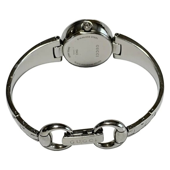 Auth GUCCI - 134.5 1******* Silver Women's Wrist Watch - Picture 3 of 5